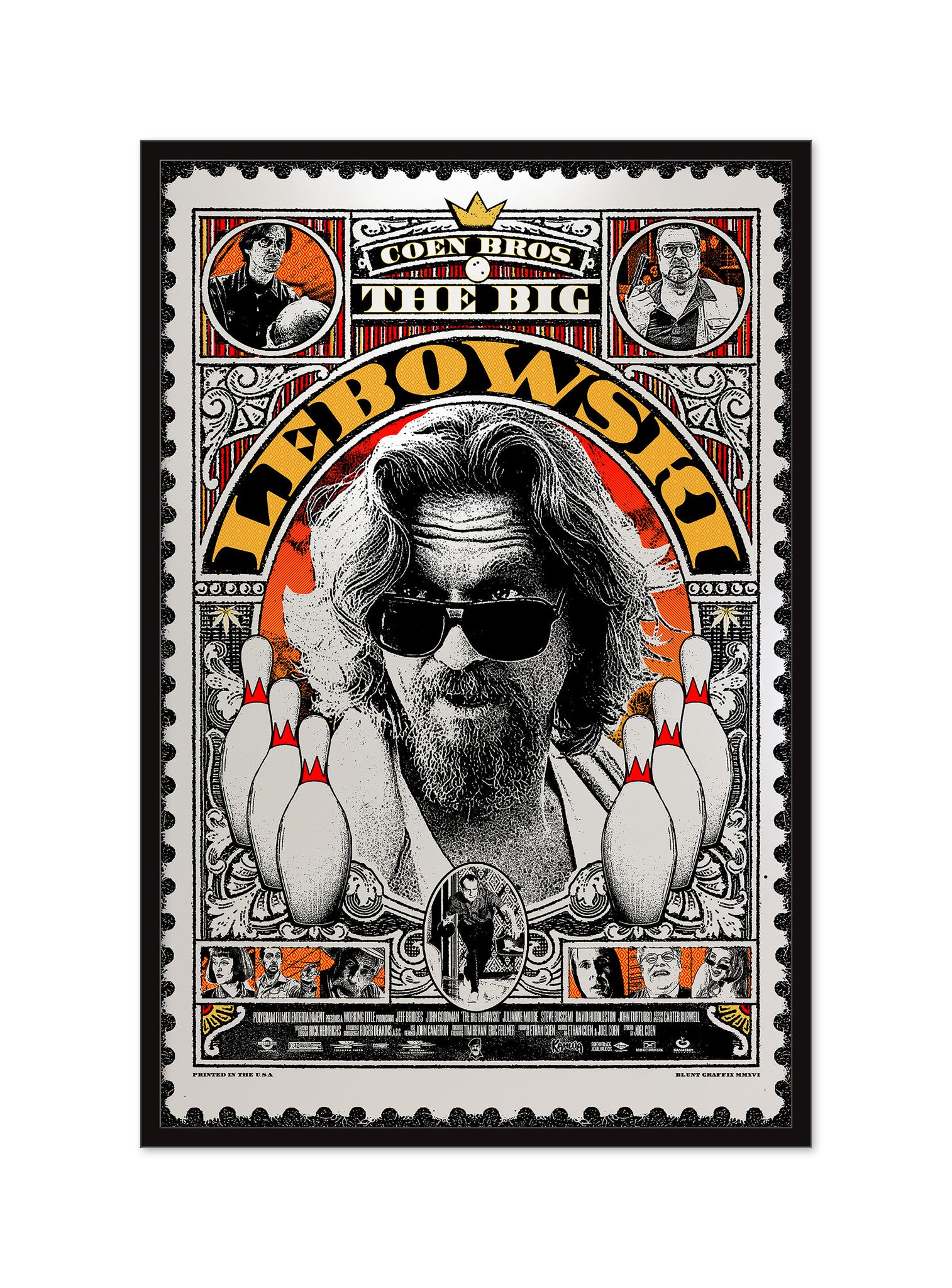 Matt Dye - "The Big Lebowski" - Spoke Art