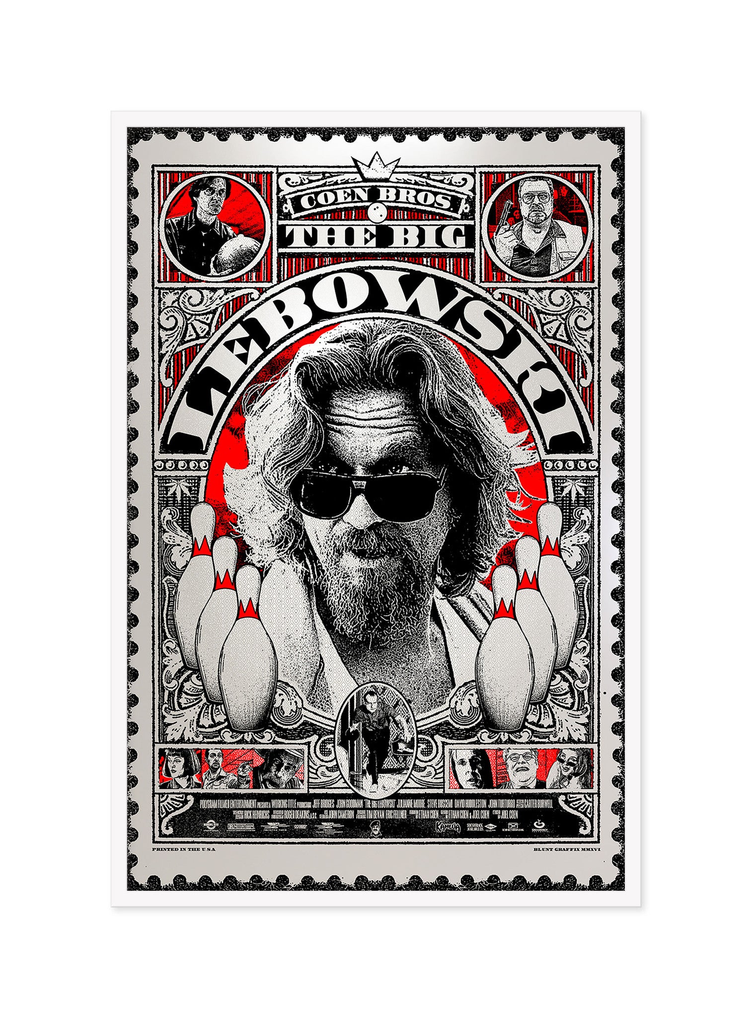 Matt Dye - "The Big Lebowski" - Spoke Art