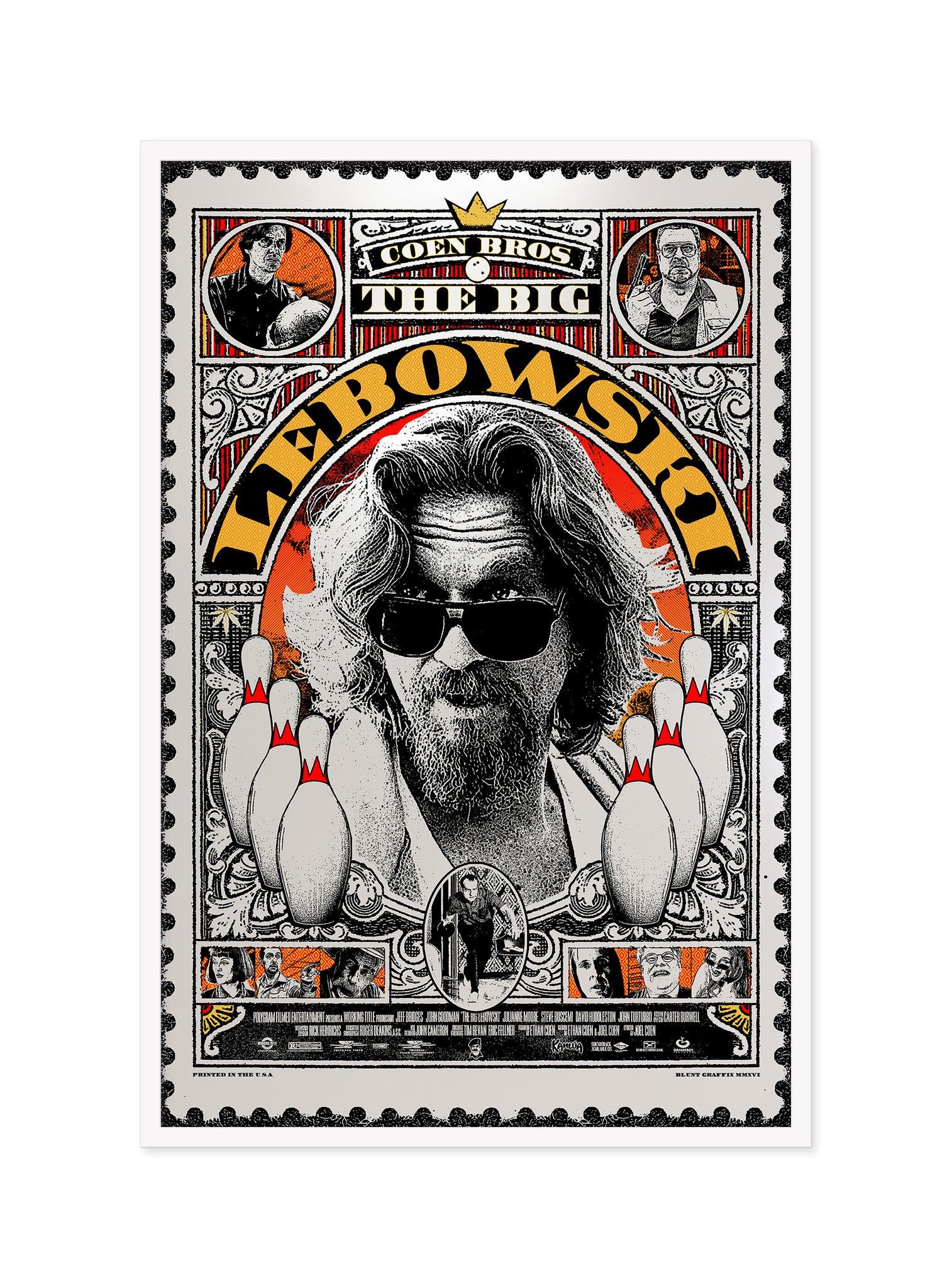 Matt Dye - "The Big Lebowski" - Spoke Art