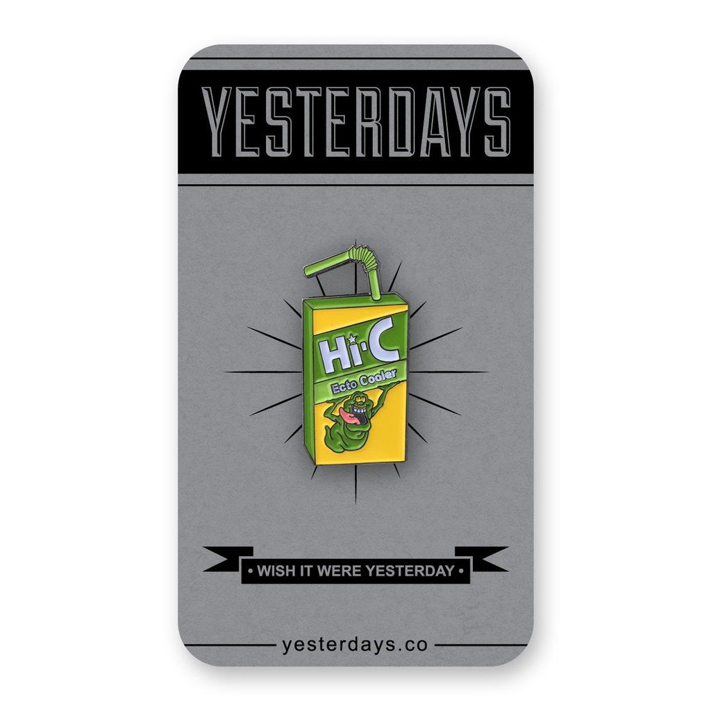 Juice Box Enamel Pin - Spoke Art
