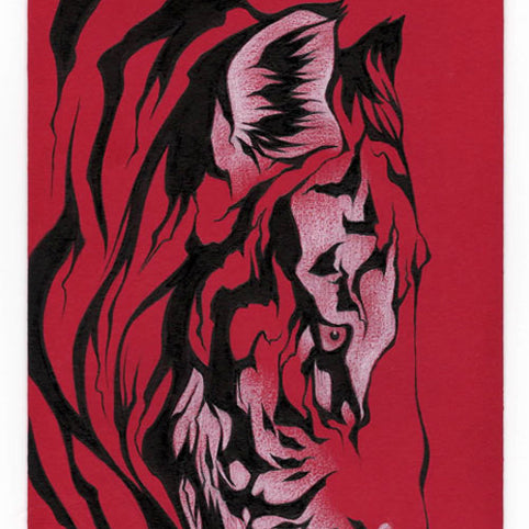 Edward Cao - "Red Envelope - Tiger" - Spoke Art
