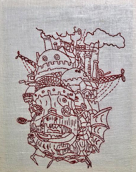 Ellen Schinderman - "The Castle" - Spoke Art