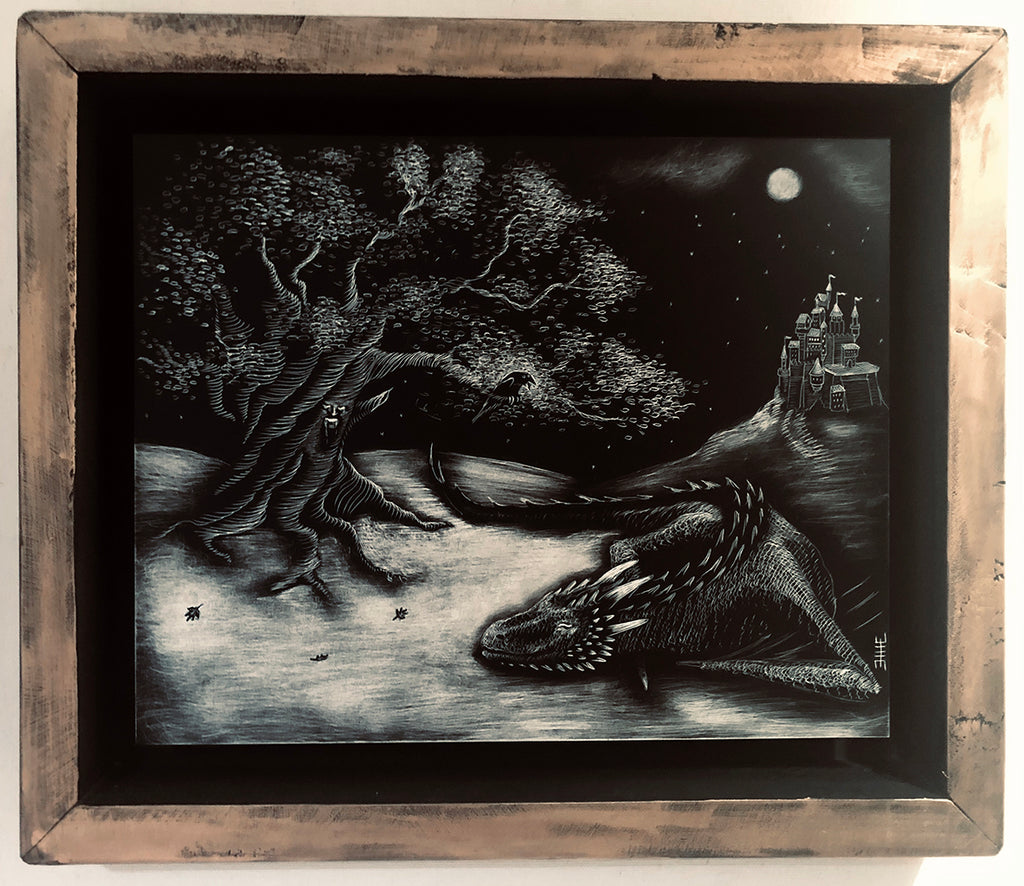 Ellie Rusinova - "Dragon Tree" - Spoke Art