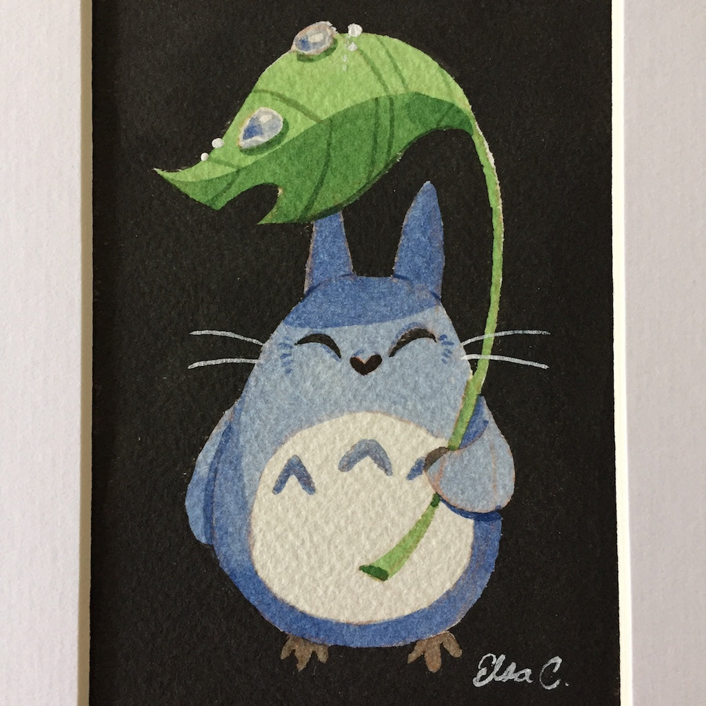 Elsa Chang - "Mini Totoro" - Spoke Art