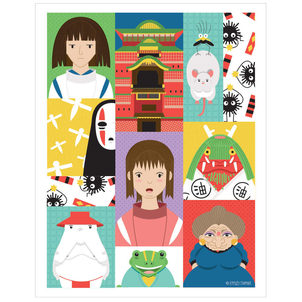 Emily Dumas - "Chihiro and Friends" - Spoke Art