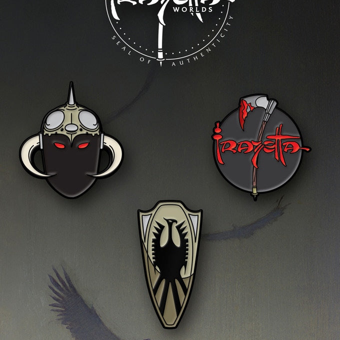 Frank Frazetta - Enamel Pin Set - Spoke Art