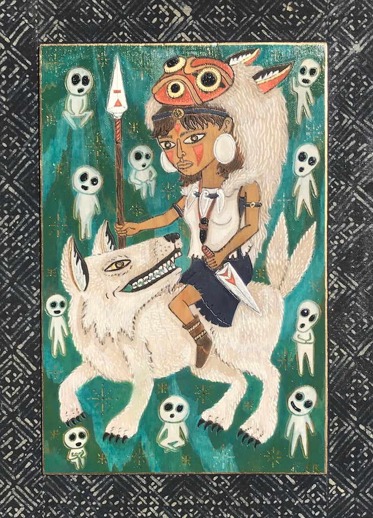 Evan B. Harris - "The Princess and the Wolf" - Spoke Art