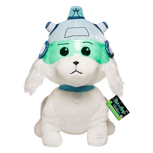 Rick and Morty "Snowball" 12-Inch Galactic Plush with Sound - Spoke Art