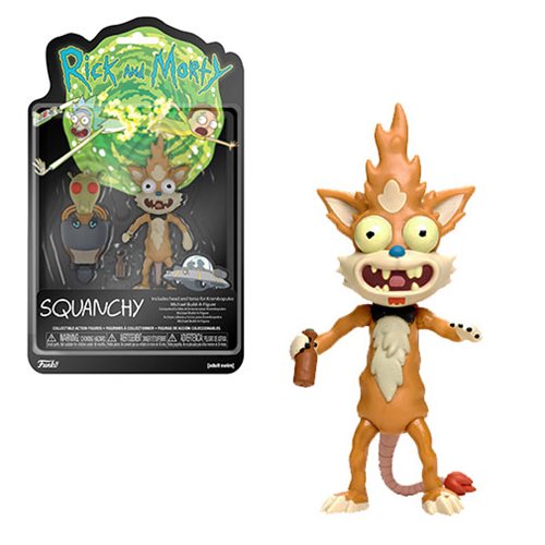 Rick and Morty "Squanchy" Action Figure - Spoke Art