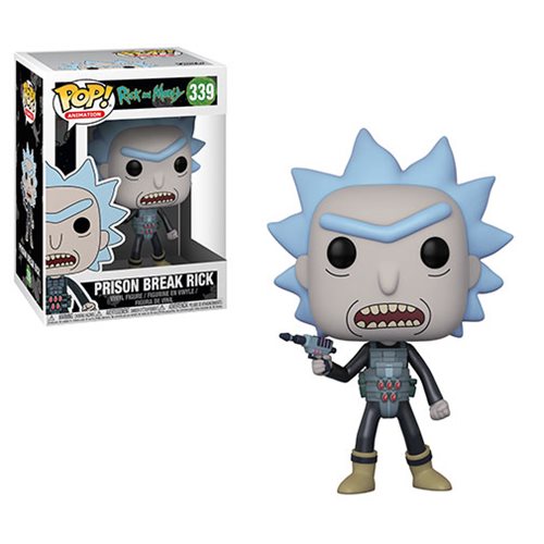 Funko POP! Rick and Morty: "Prison Escape Rick" Vinyl Figure - Spoke Art