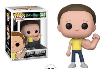 Funko POP! Rick and Morty: "Sentient Arm Morty" Vinyl Figure - Spoke Art