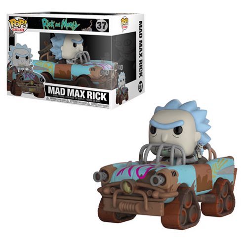 Funko POP! Rick and Morty: "Mad Max Rick" Vinyl Figure - Spoke Art