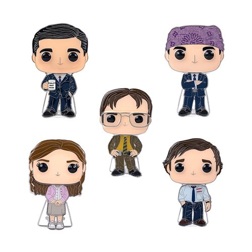 The Office Pop! Large Enamel Pin - Spoke Art