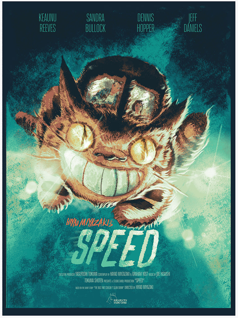 Fernando Reza - "The Cat Bus That Couldn't Slow Down" - Spoke Art