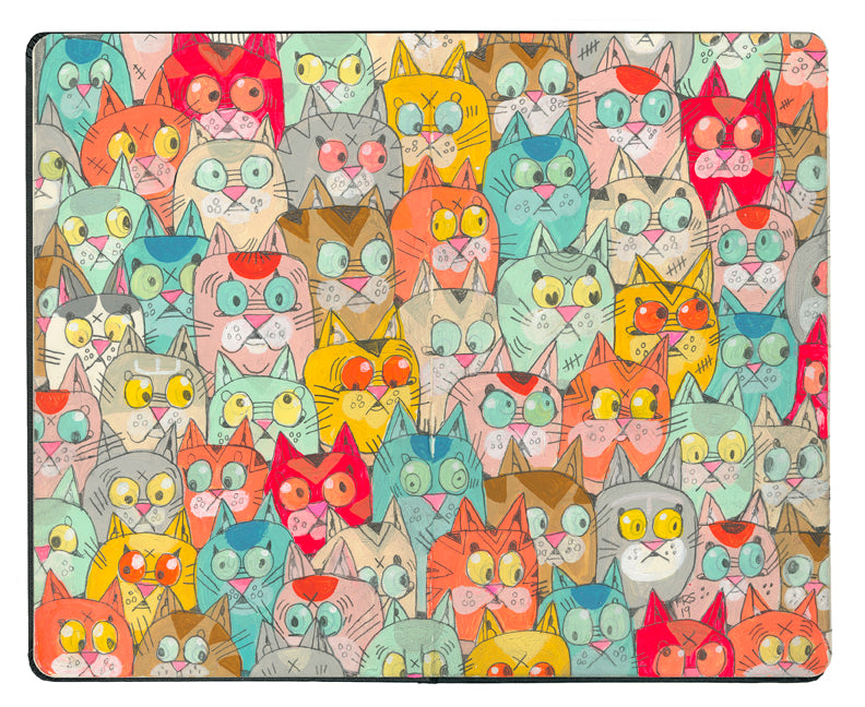Ferris Plock - "Cats Upon Cats Upon Cats" - Spoke Art