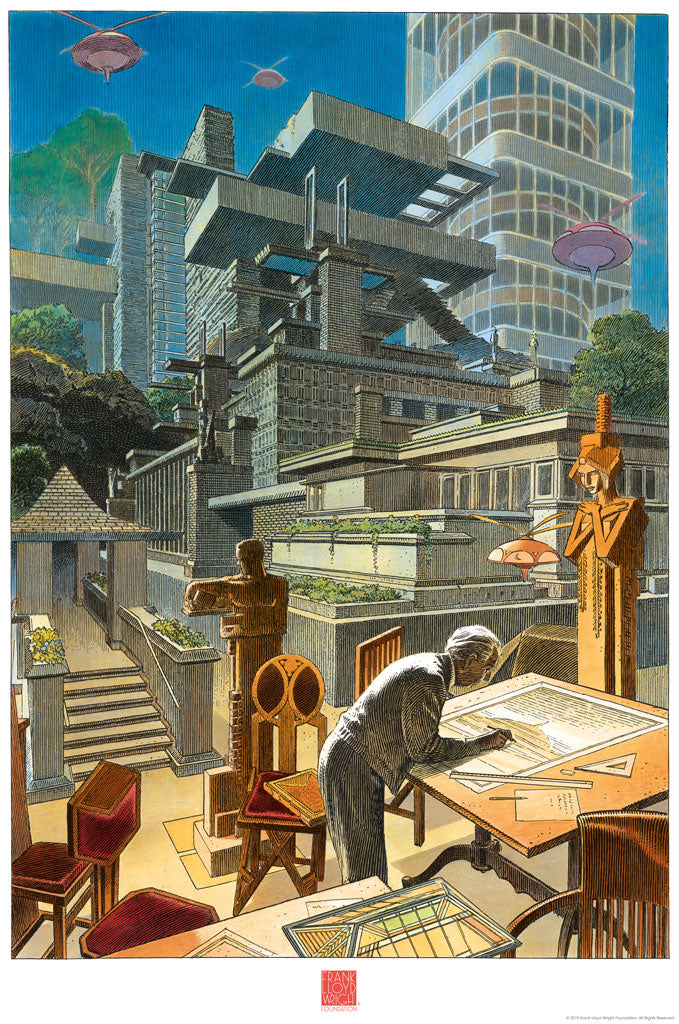 François Schuiten - "FLW" - Spoke Art