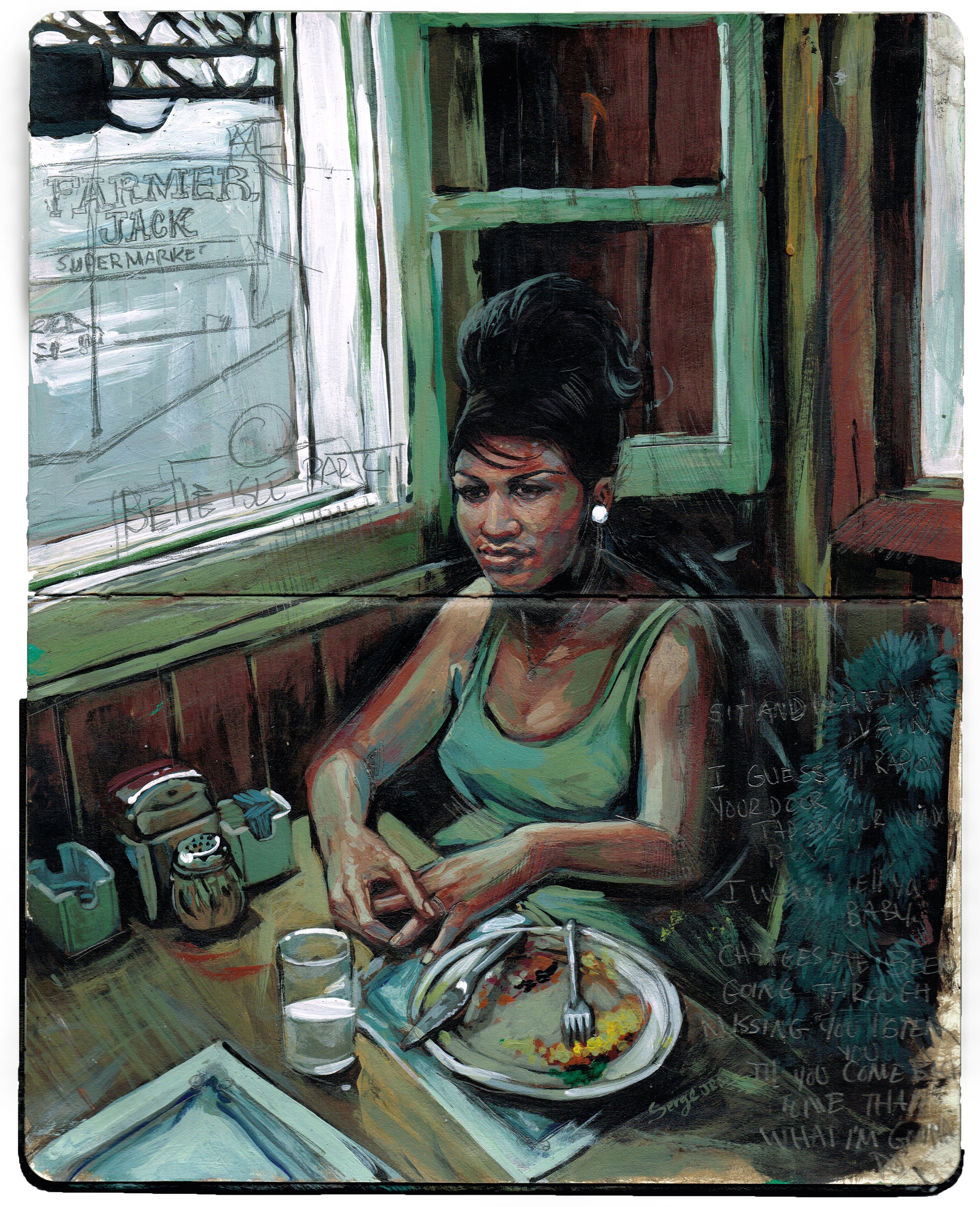 Serge Gay Jr. - "Franklin" - Spoke Art
