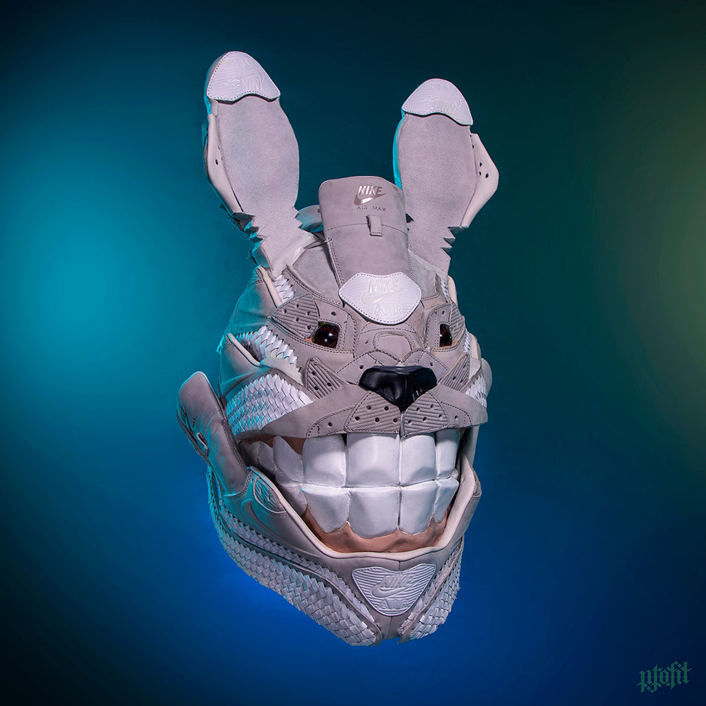 Freehand Profit (Gary Lockwood) - "Totoro Air Max 90 Mask" - Spoke Art