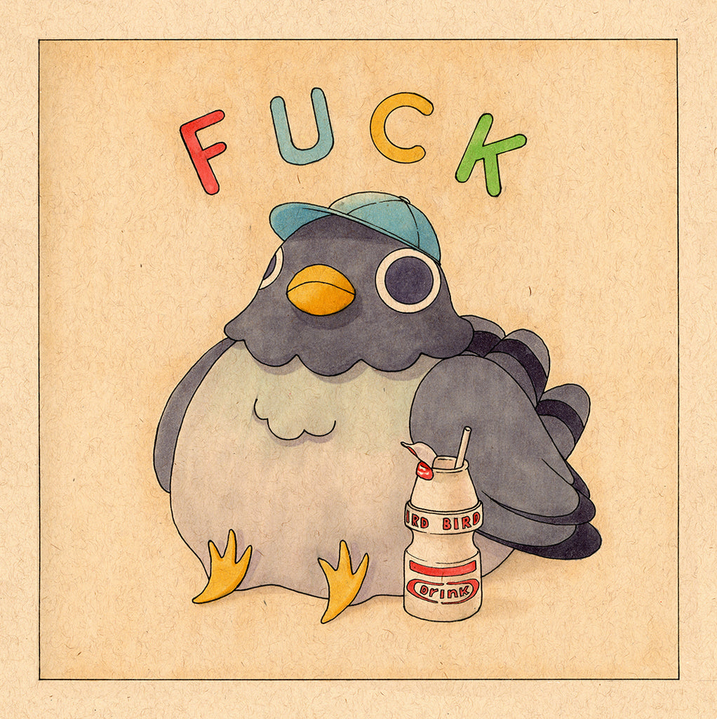 Felicia Chiao - "Fuck Pigeon" print - Spoke Art
