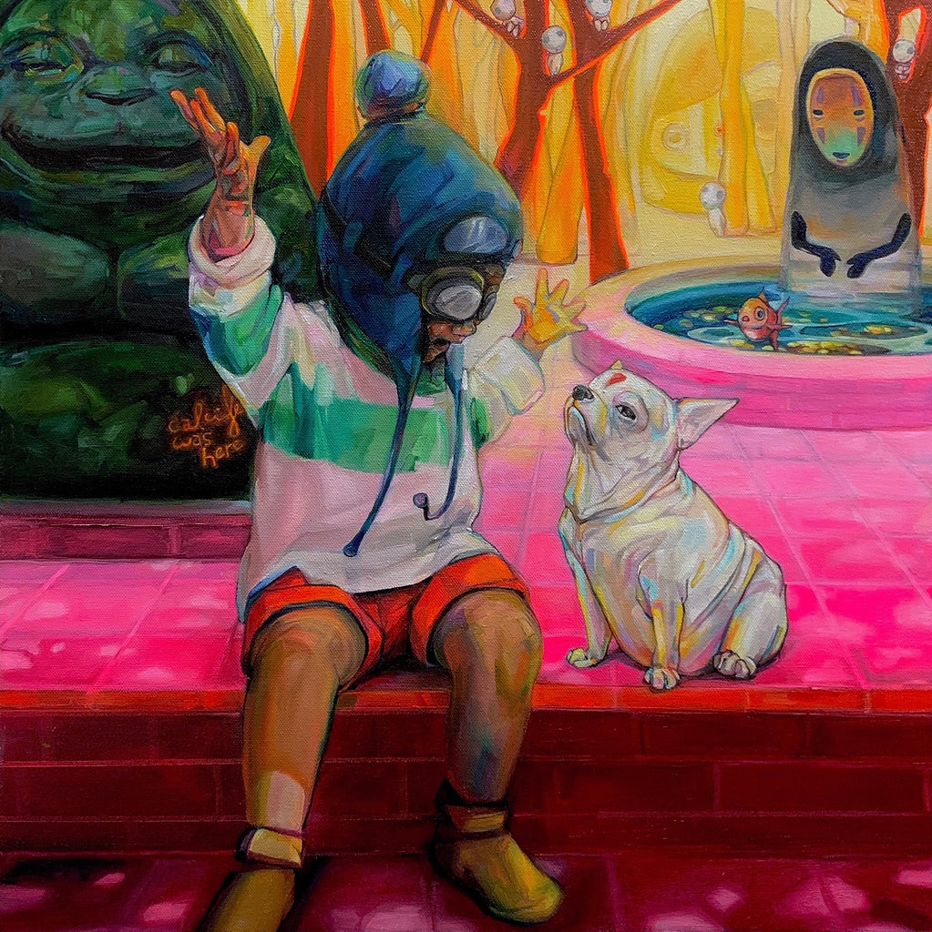 McKenzie Fisk - "Miyazaki's Garden" - Spoke Art