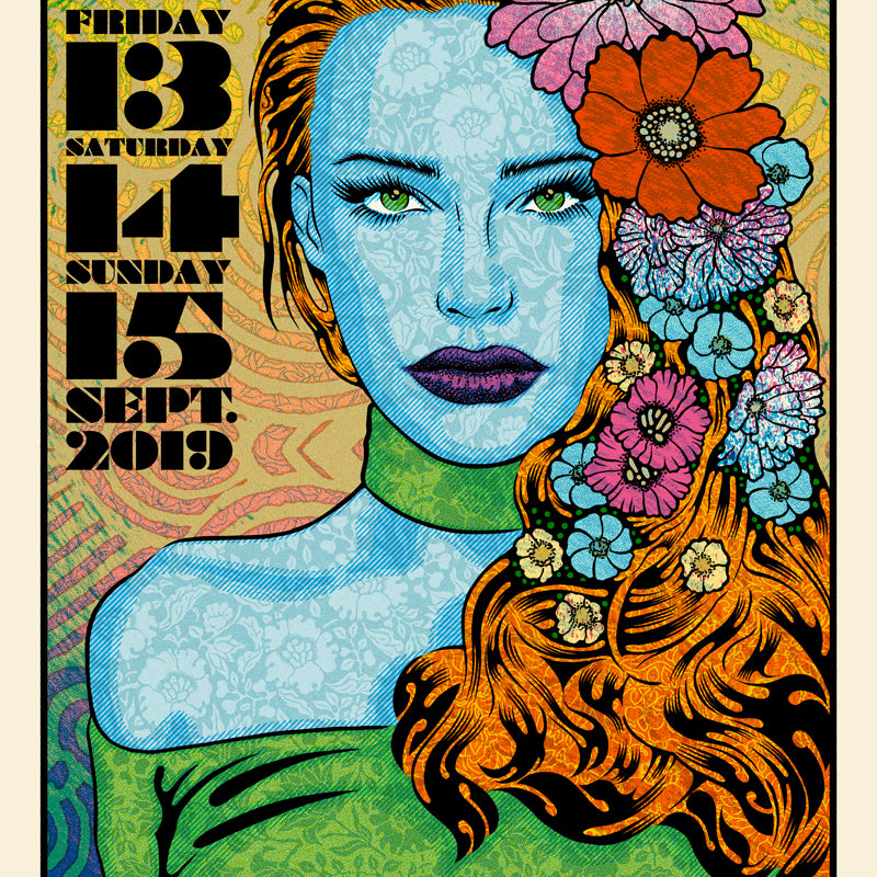 Chuck Sperry - "Greensky Bluegrass, Red Rocks Amphitheatre 2019" - Spoke Art