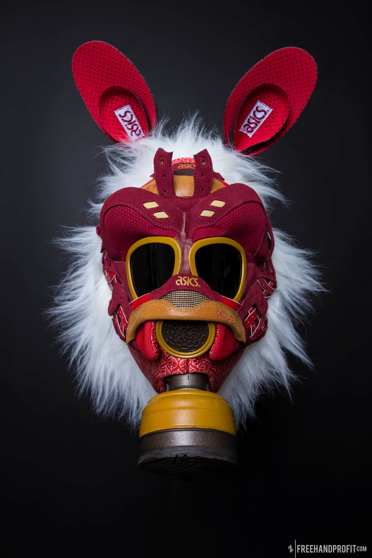 Gary Lockwood - "Princess Mononoke Gel Lyte III Gas Mask" - Spoke Art