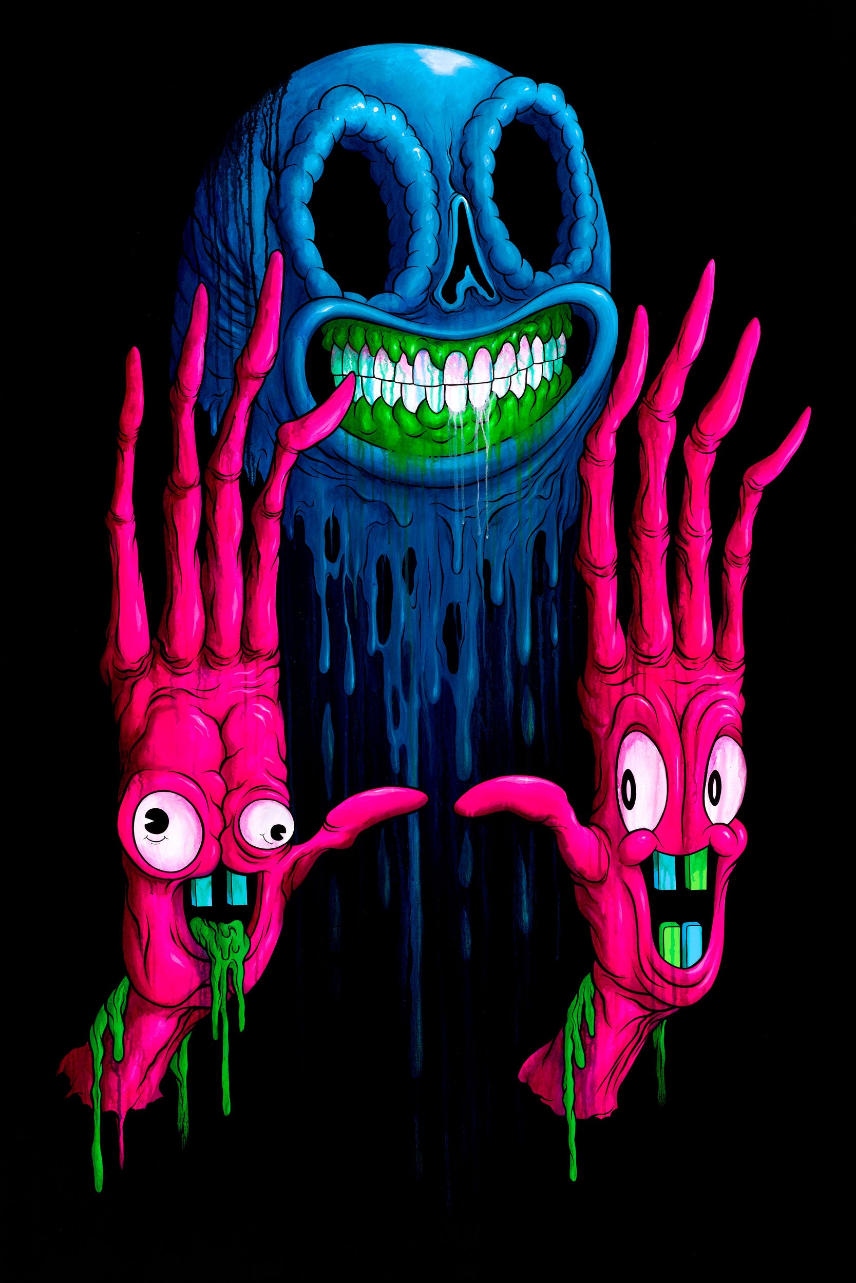 Alex Pardee - "Gene, Roger and Horace" - Spoke Art