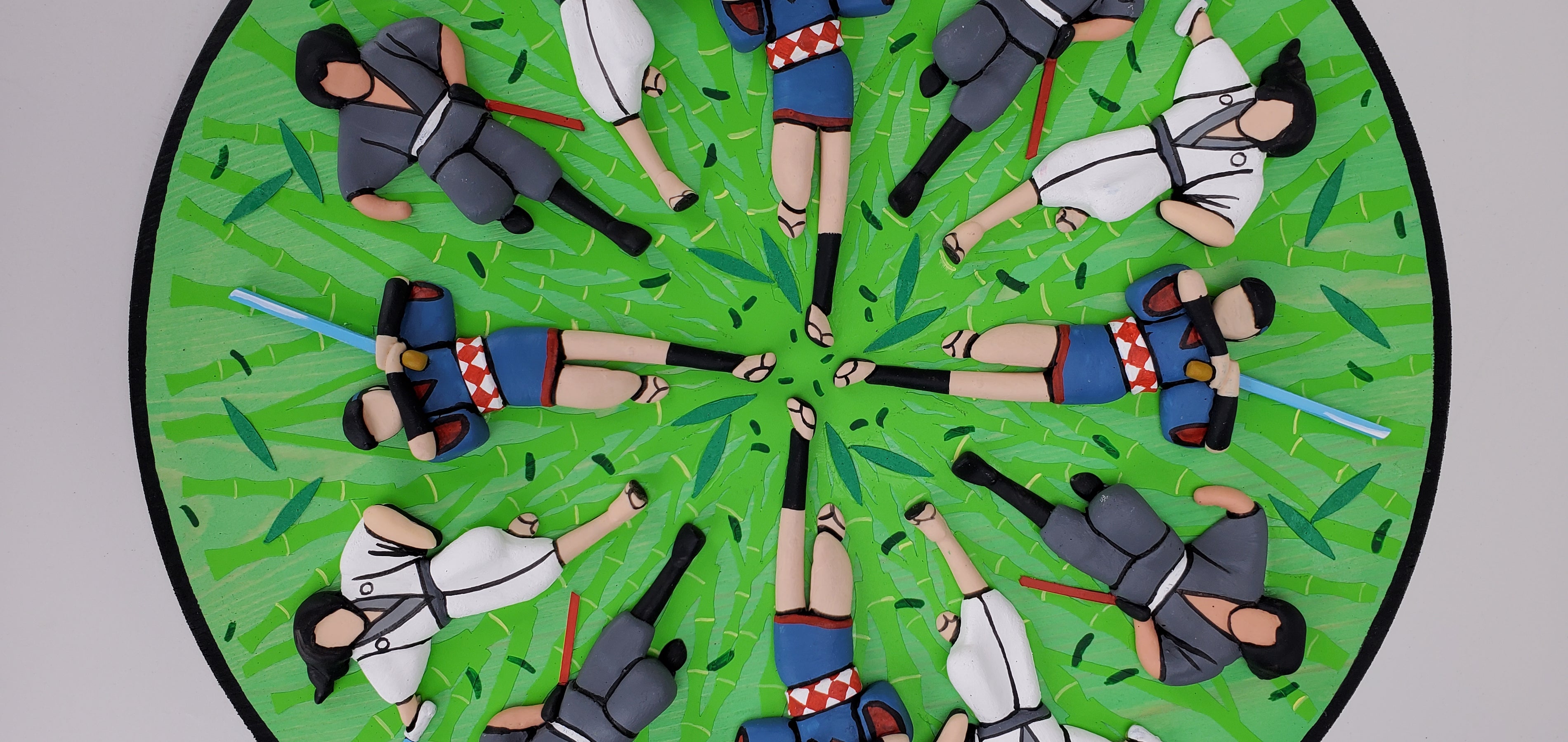 Geoff Trapp - "Battle With The Blind Swordsman" - Spoke Art