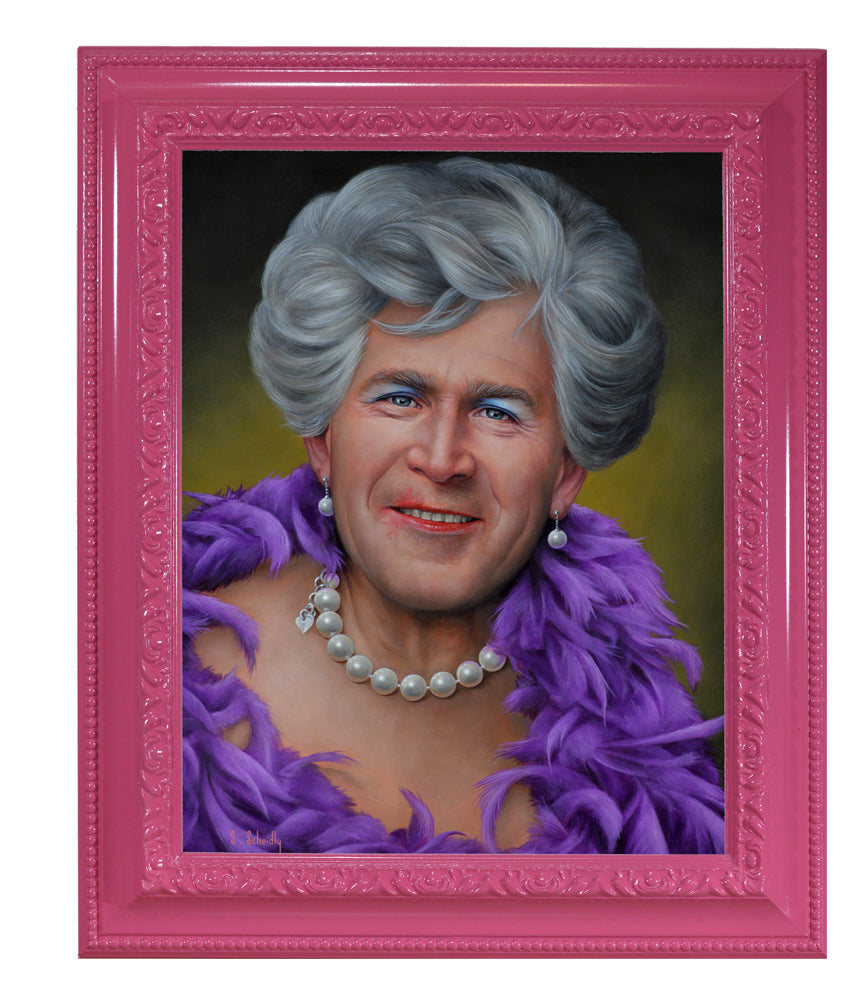Scott Scheidly - "George W" - Spoke Art