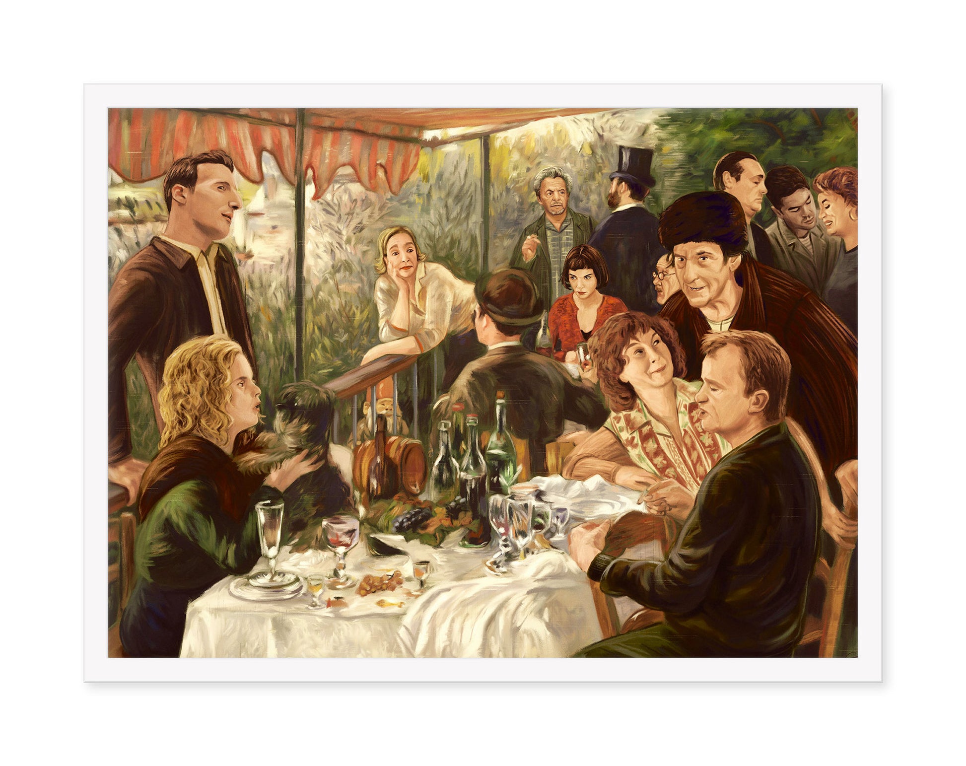 Sam Gilbey - "Luncheon of the New Boating Party" (after Renoir) - Spoke Art