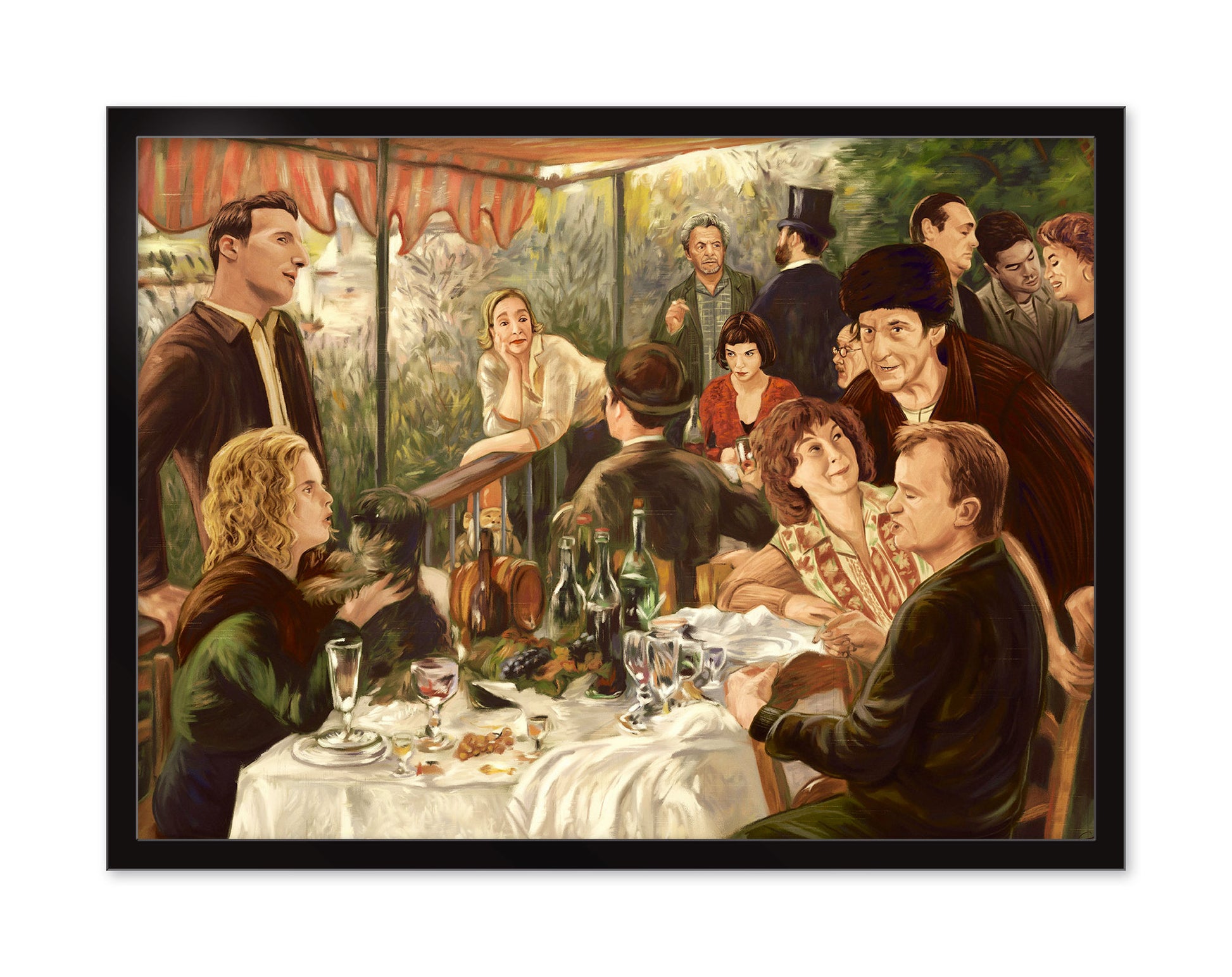 Sam Gilbey - "Luncheon of the New Boating Party" (after Renoir) - Spoke Art