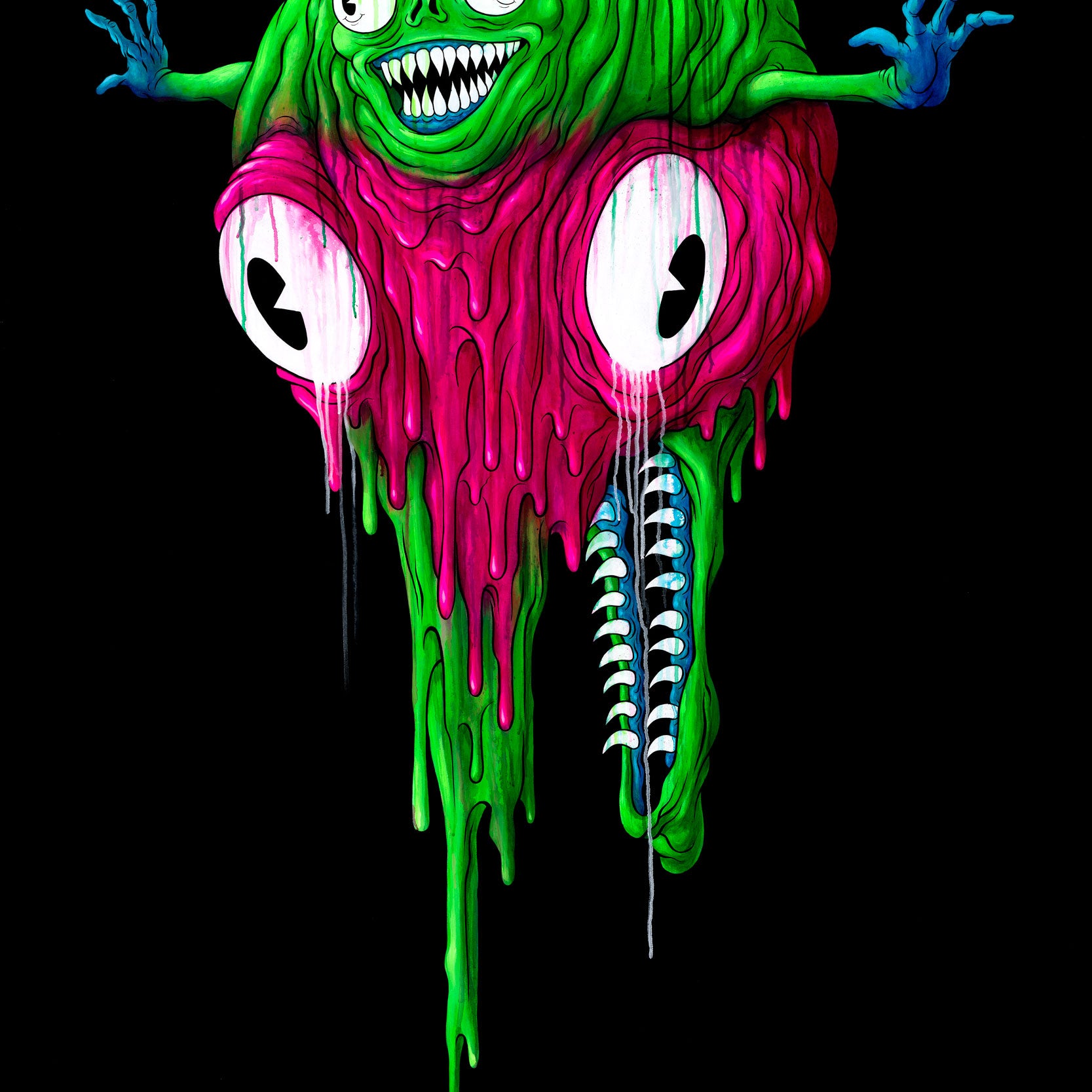 Alex Pardee - "Gloop Ramirez" - Spoke Art