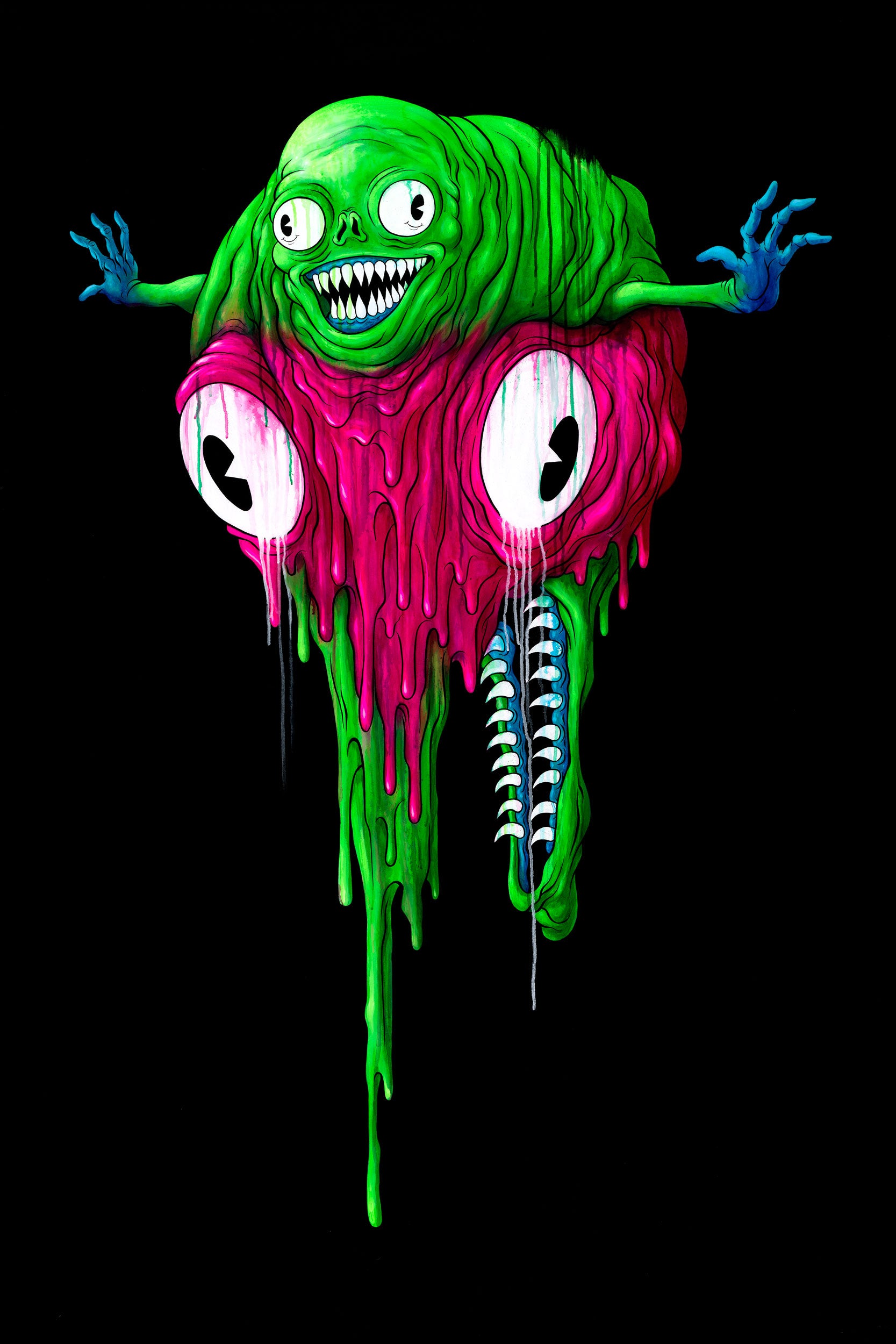 Alex Pardee - "Gloop Ramirez" - Spoke Art