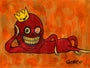 Alex Pardee - "Gordo's Self Portrait 11" - Spoke Art