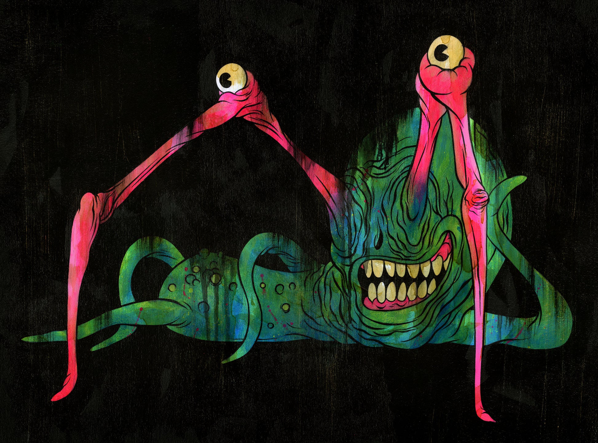 Alex Pardee - "Gordo's Patient 5" - Spoke Art