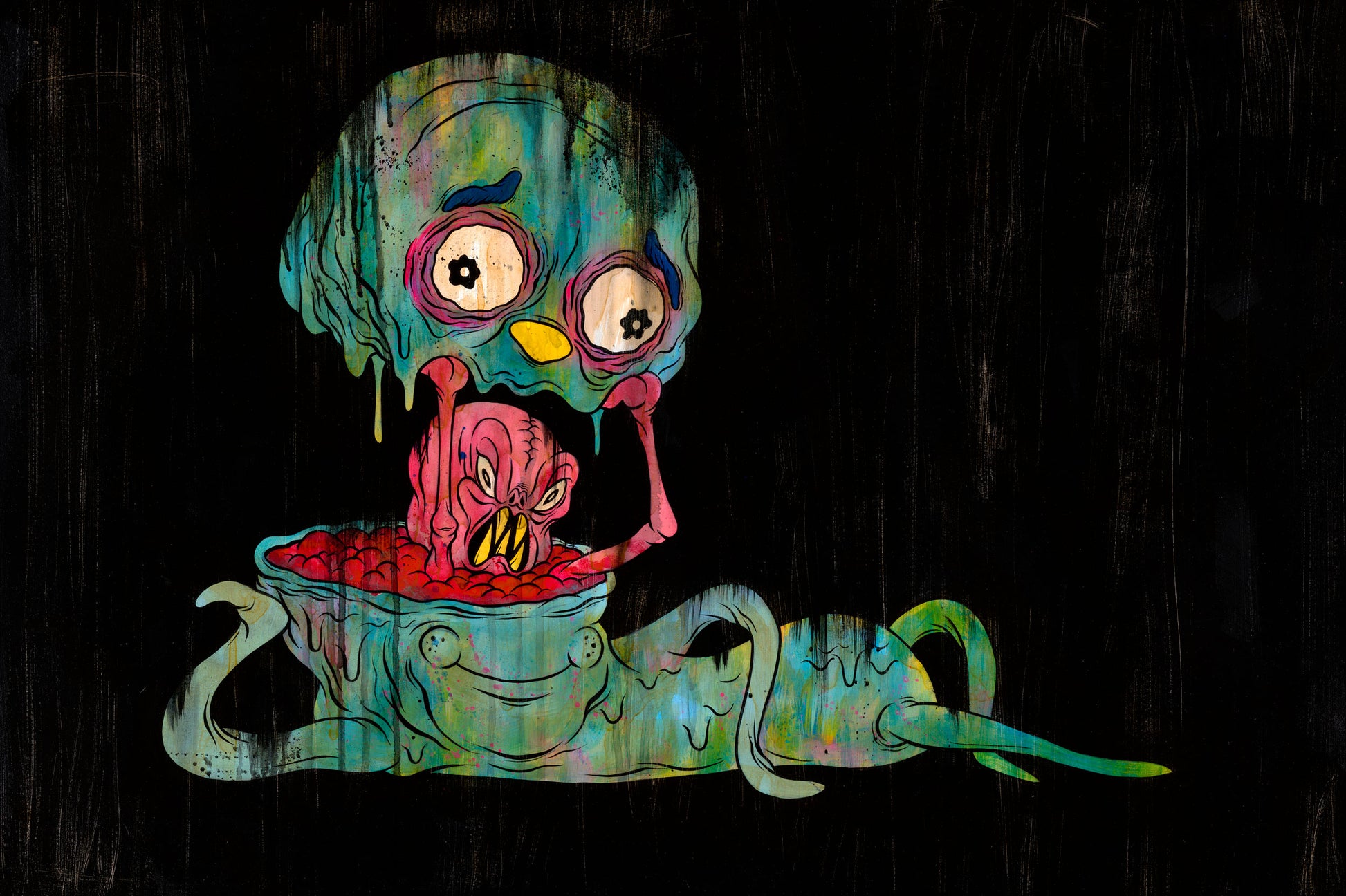 Alex Pardee - "Gordo's Patient 8" - Spoke Art