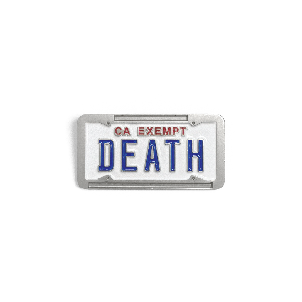 Government Plate Enamel Pin - Spoke Art