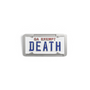 Government Plate Enamel Pin - Spoke Art
