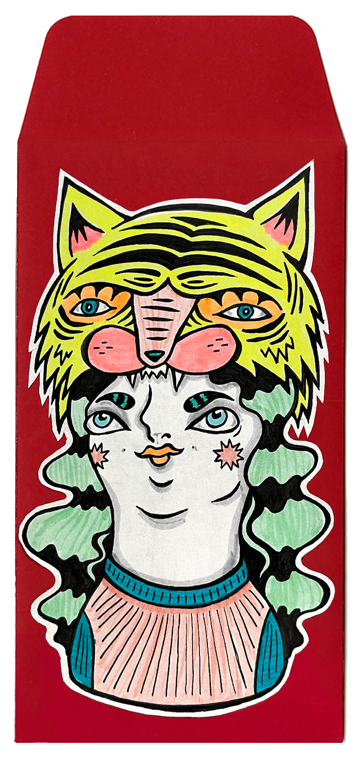 Grace Lang - "Tiger Babe 2" - Spoke Art