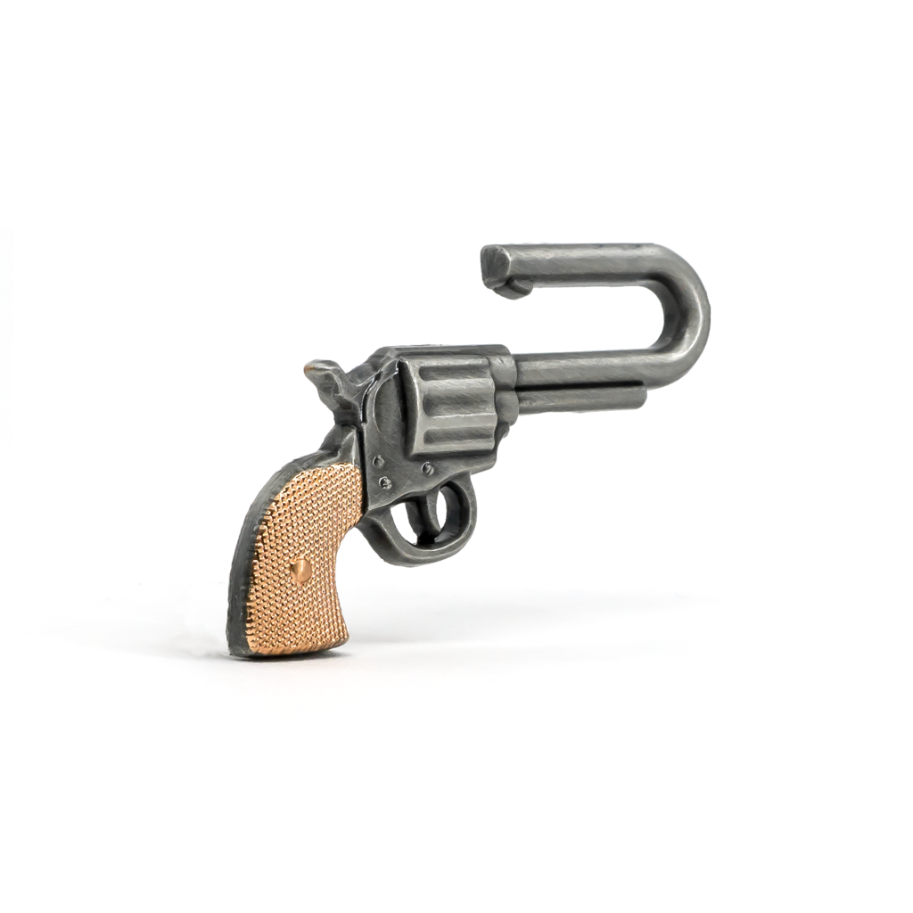 Gun Molded Pin - Spoke Art