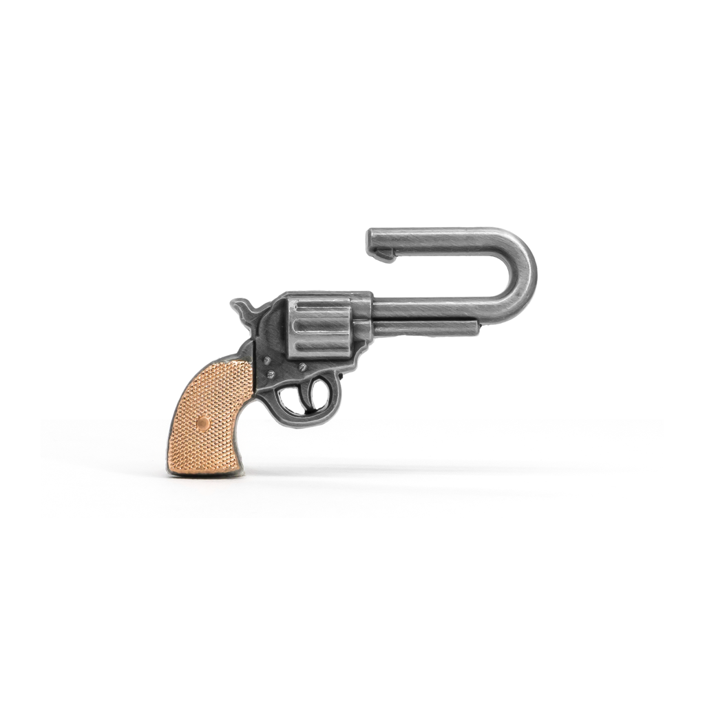 Gun Molded Pin - Spoke Art