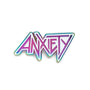 Anxiety Anodized Pin - Spoke Art