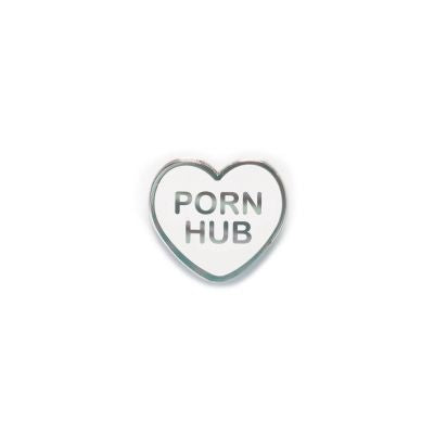 Porn Hub Enamel Pin - Spoke Art