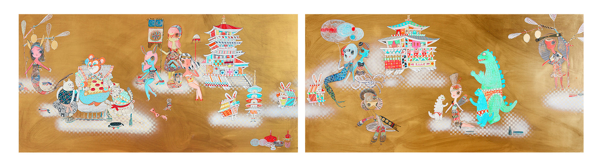 Kelly Tunstall + Ferris Plock - "happy hunting" - Spoke Art