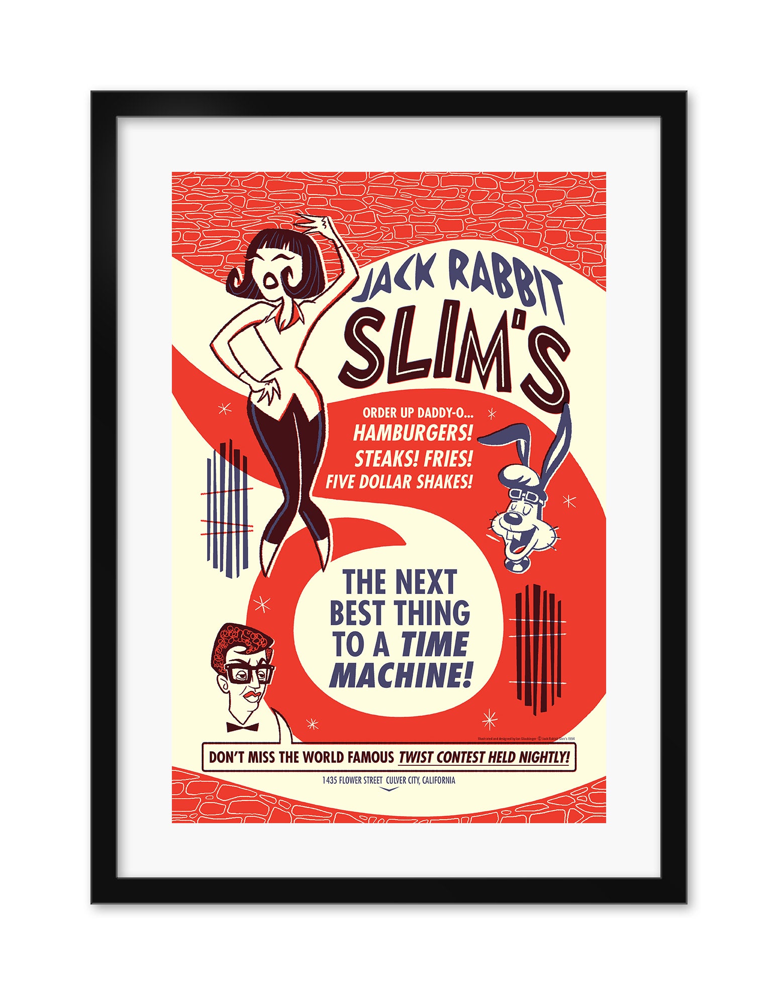 Ian Glaubinger - "Jack Rabbit Slims" - Spoke Art
