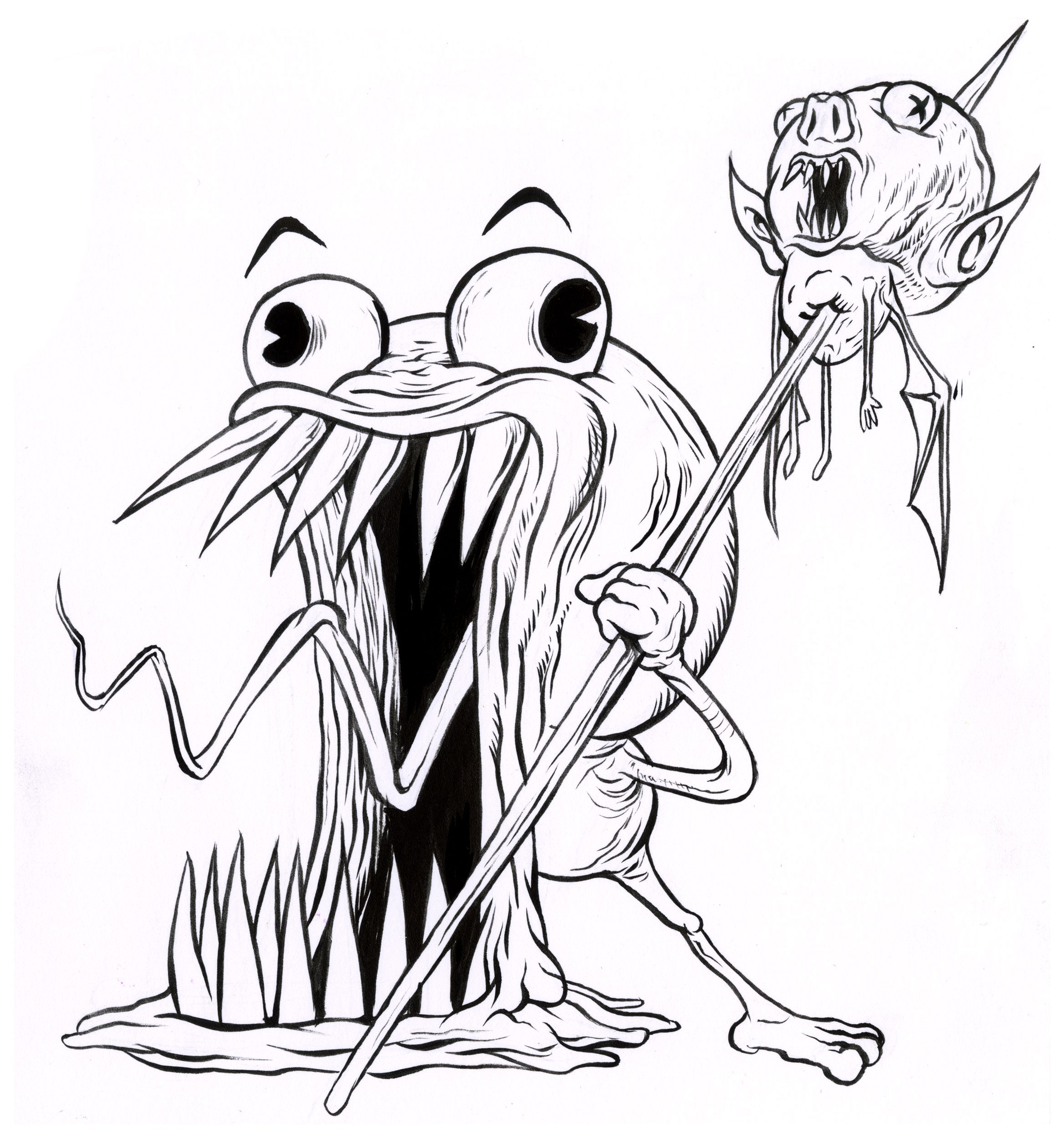 Alex Pardee on X: I added another coloring page to the thread