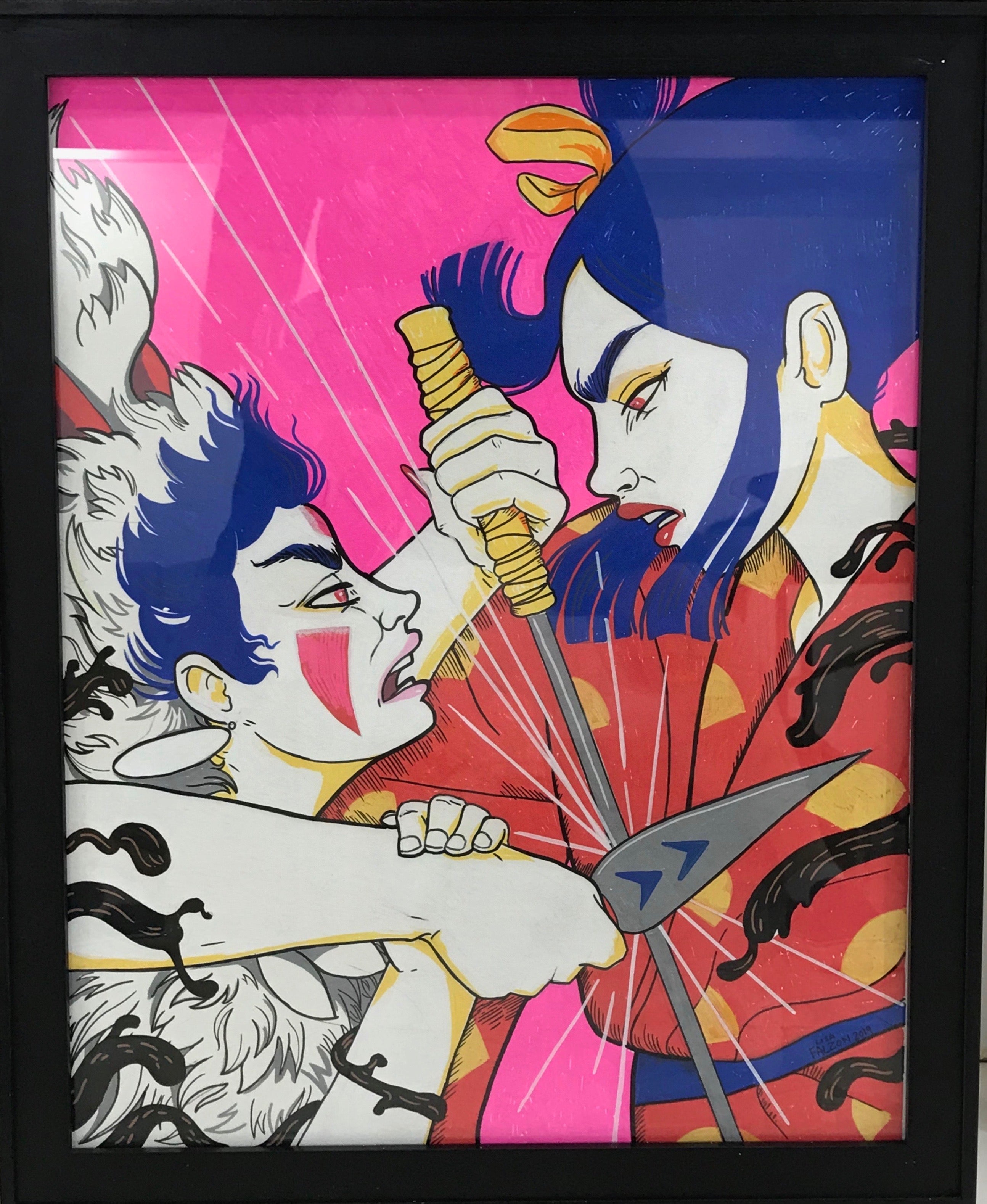 Lisa Falzon - "There's A Demon Inside Both of You" - Spoke Art