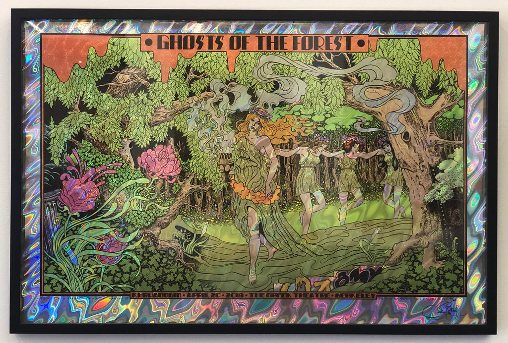 Chuck Sperry - "Ghosts of the Forest, Greek Theatre 2019" - Spoke Art