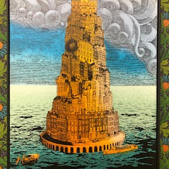 Chuck Sperry -  "Tower of Babel" - Spoke Art
