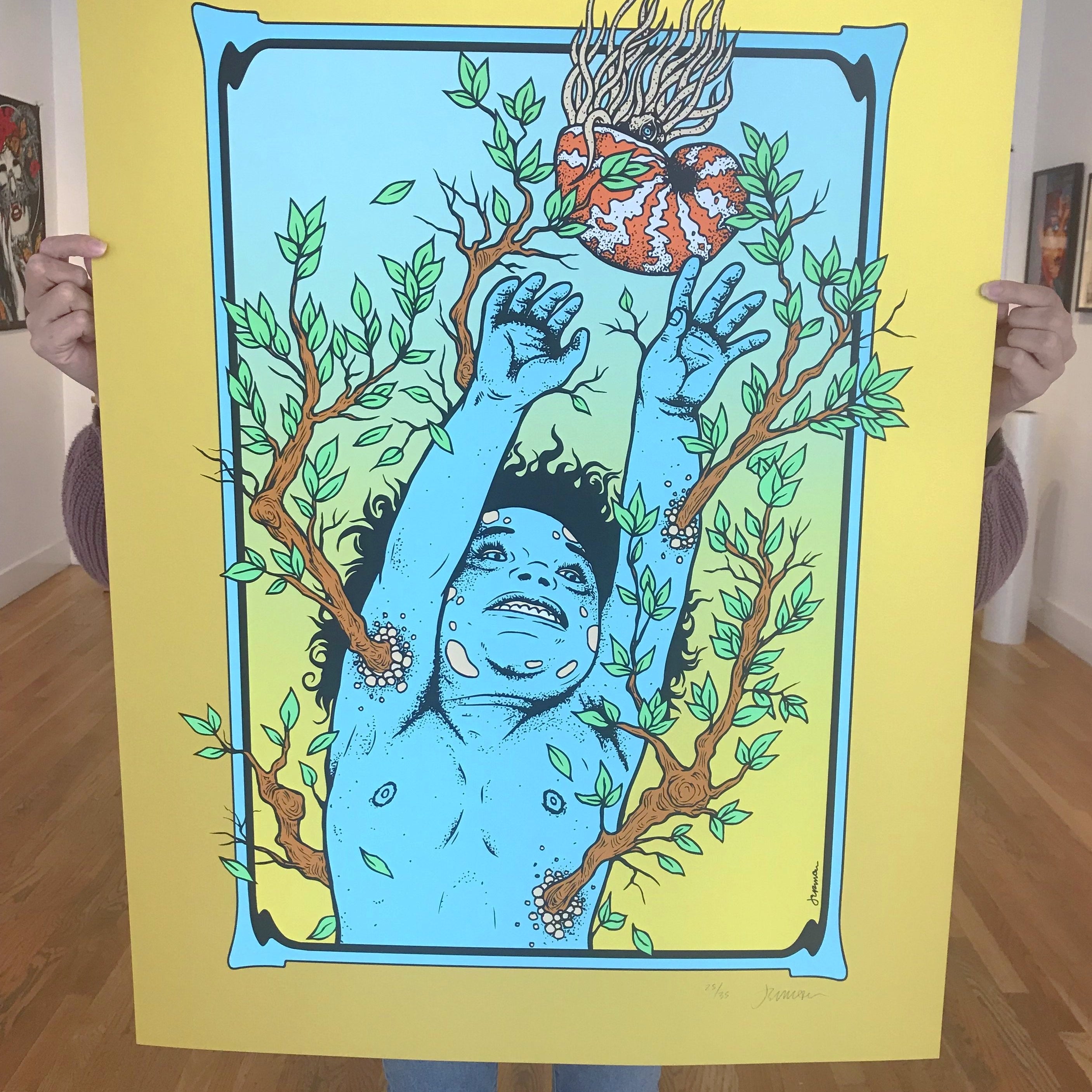 Jermaine Rogers - "Spring (gold variant)" - Spoke Art